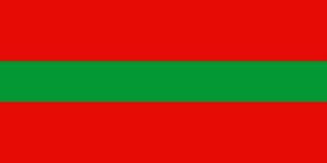 Флаг Приднестровья оборотная сторона